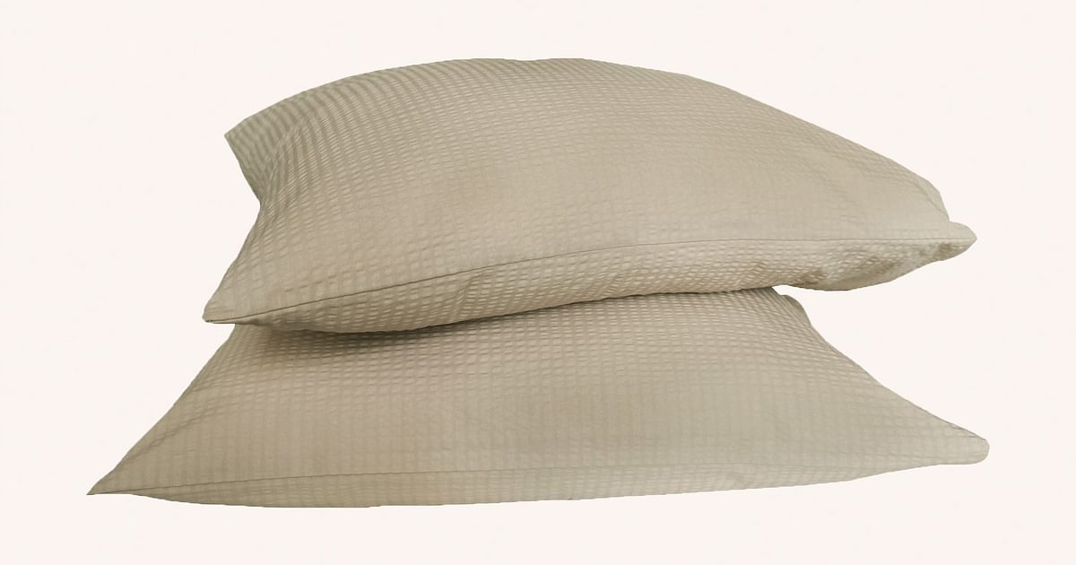 Crisp Sand Stone pillowcase set | Crisp Sheets