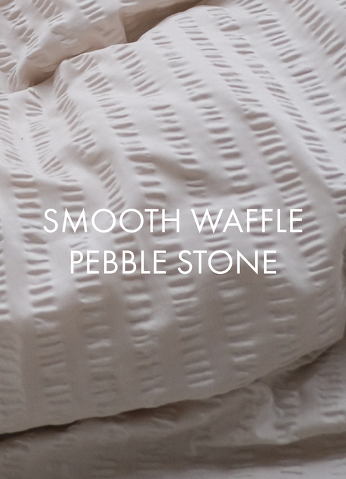 Colour guide smooth waffle pebble stone