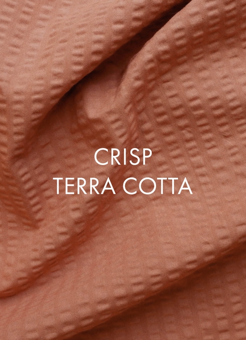 Crisp terra cotta