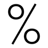Percent icon
